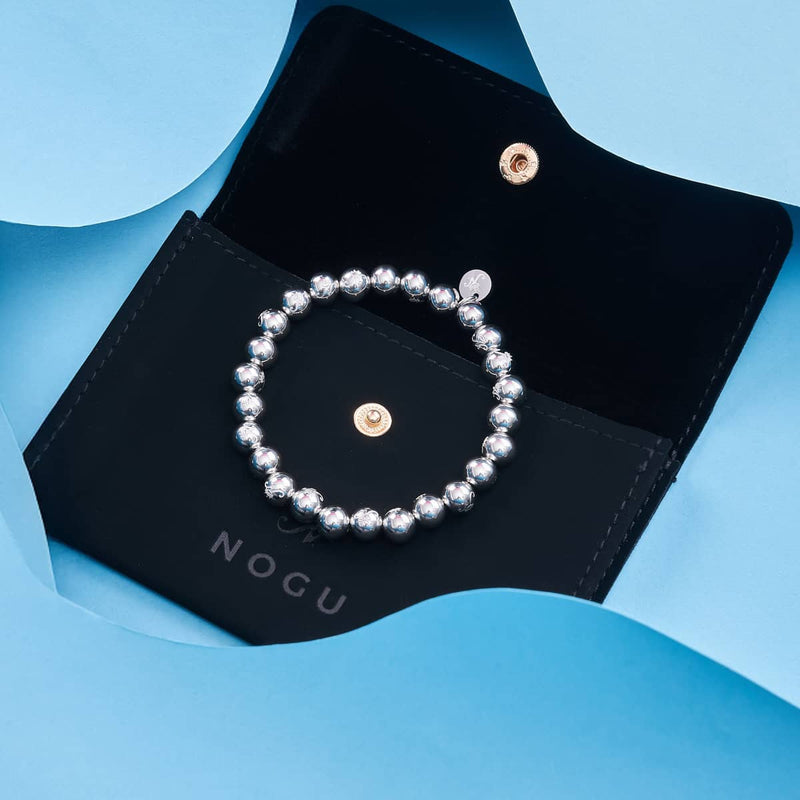 NOGU Essential Hardware Bracelet | 8mm Silver