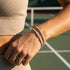 18k Gold x Crystal | Tennis Club Bracelet