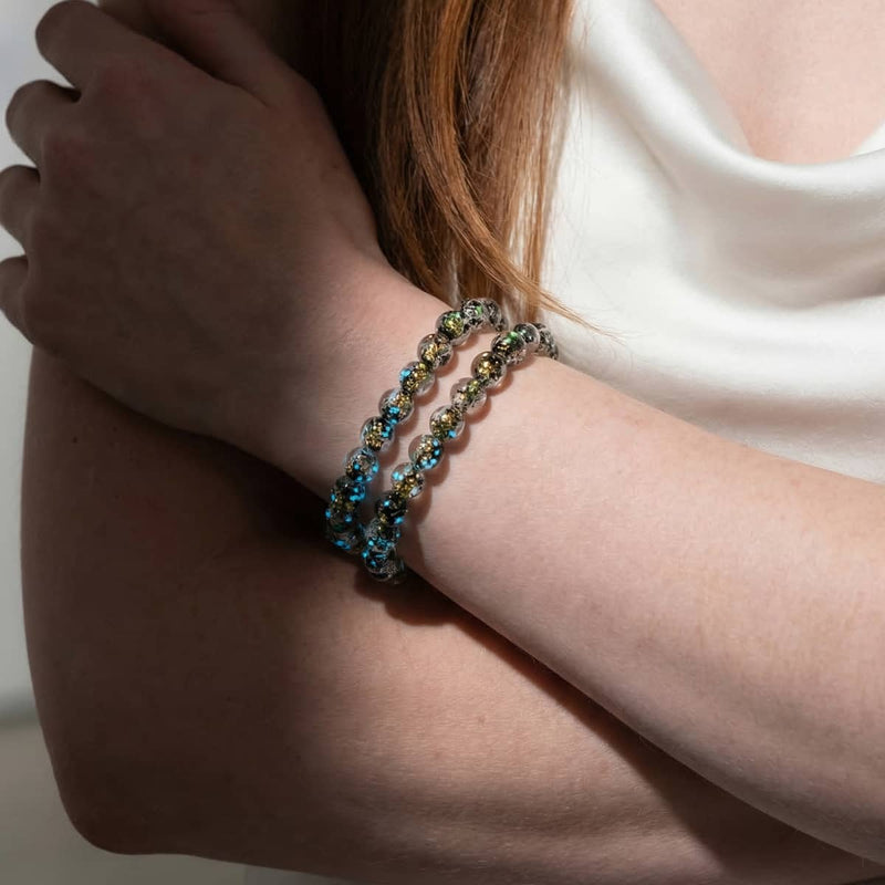 Gilded Potion | Firework Glass Neon Bracelet