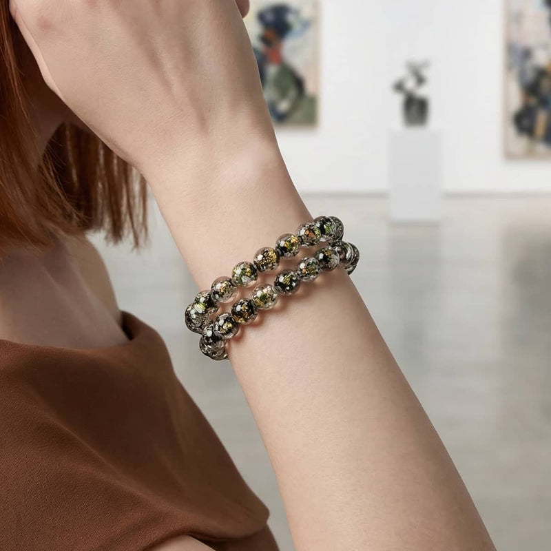 Gilded Potion | Firework Glass Neon Bracelet