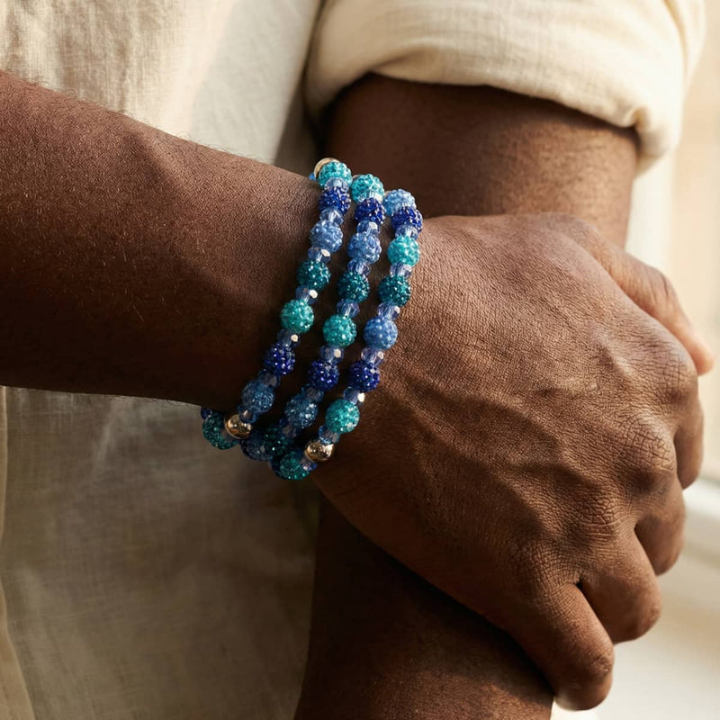 Blue Radiance | Crystal Kikiballa Bracelet