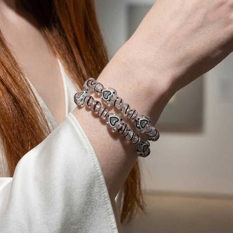 Liquorice Heartbreaker | Firework Glass Sugar Bracelet
