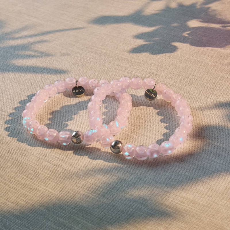 Pink Wave | Firefly Glass Tide Bracelet