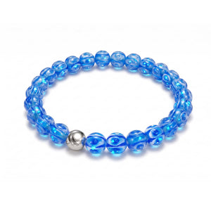 Vague méditerranéenne | Firefly Glass Bracelet Marée
