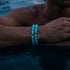 Teal Wave | Firefly Glass Tide Bracelet