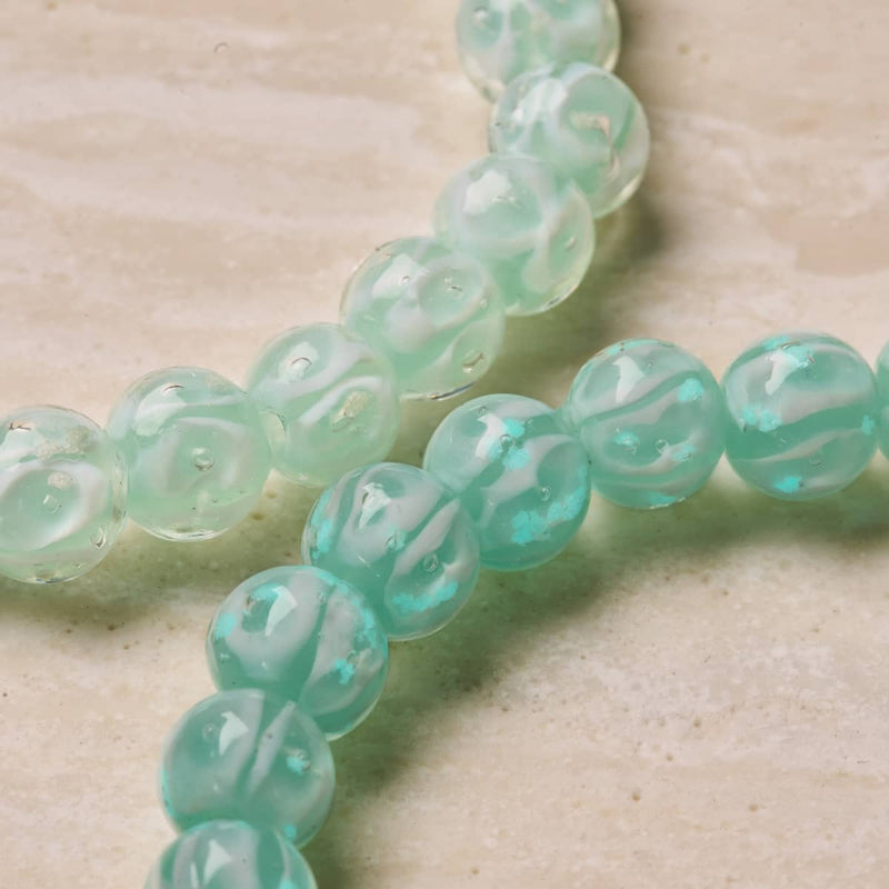 Seafoam Wave | Firefly Glass Tide Bracelet