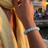 Seafoam Wave | Firefly Glass Tide Bracelet