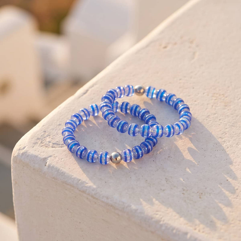 Sapphire Sorbet | Firework Glass Sugar Bracelet