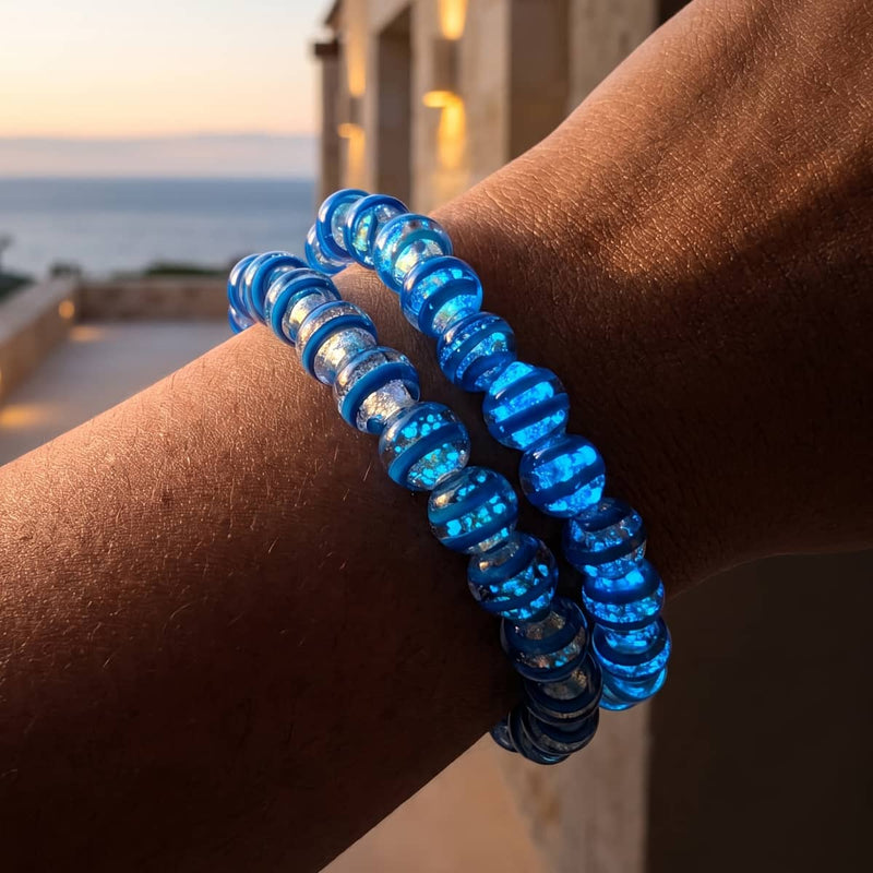 Sapphire Sorbet | Firework Glass Sugar Bracelet