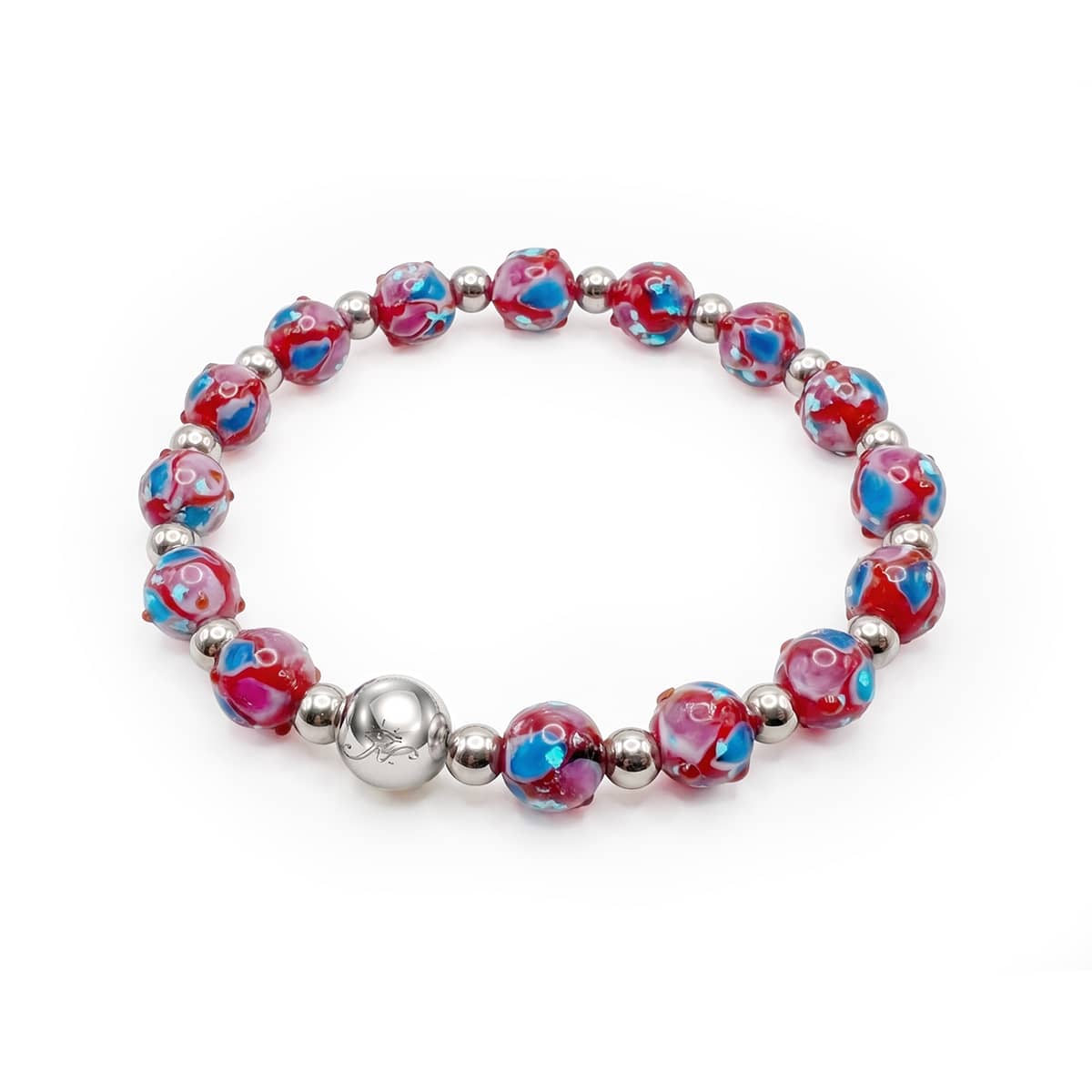 Cherry | Firefly Glass Bracelet Tulipe
