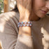 Floraison du crépuscule | Firefly Glass Bracelet Tulipe