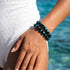 Teal Eclipse | Lunar Glass Bracelet