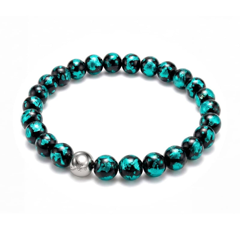 Teal Eclipse | Lunar Glass Bracelet