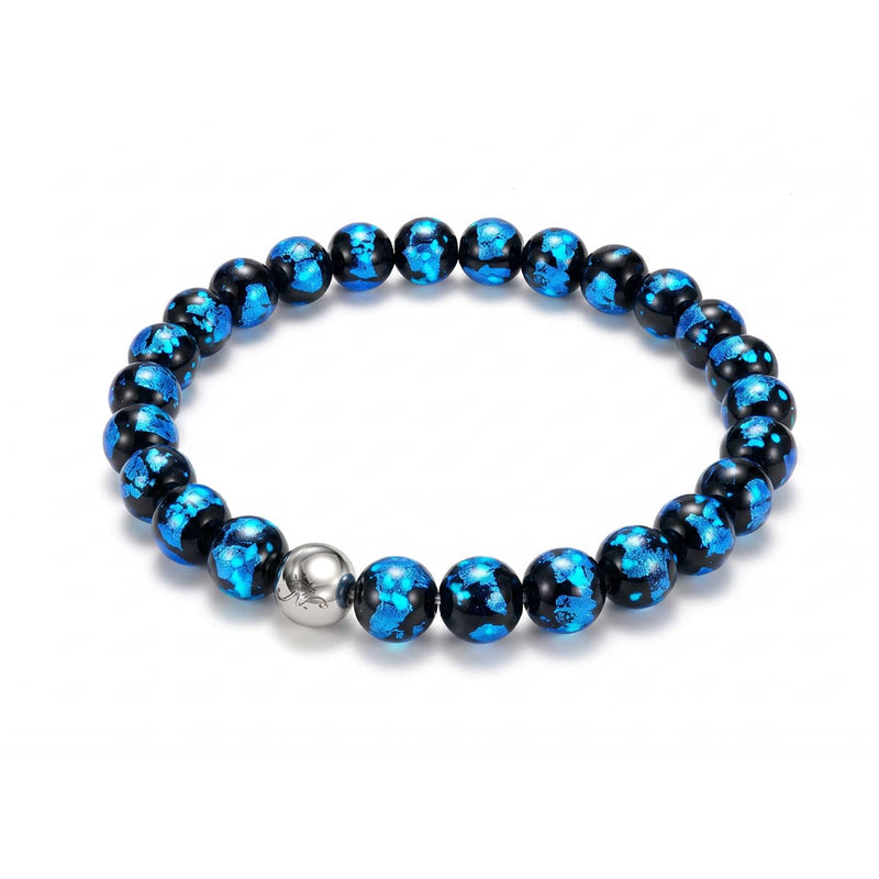 Azure Eclipse | Lunar Glass Bracelet