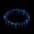 Éclipse violette | Bracelet en verre lunaire