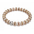 Siberian White | Tiger Glass Bracelet