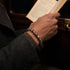 Bengale en bronze | Bracelet en verre de tigre