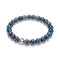 Atomic Fuchsia | Firework Glass Orbit Bracelet
