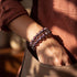 Atomic Fuchsia | Firework Glass Orbit Bracelet