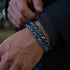 Atomic Fuchsia | Firework Glass Orbit Bracelet