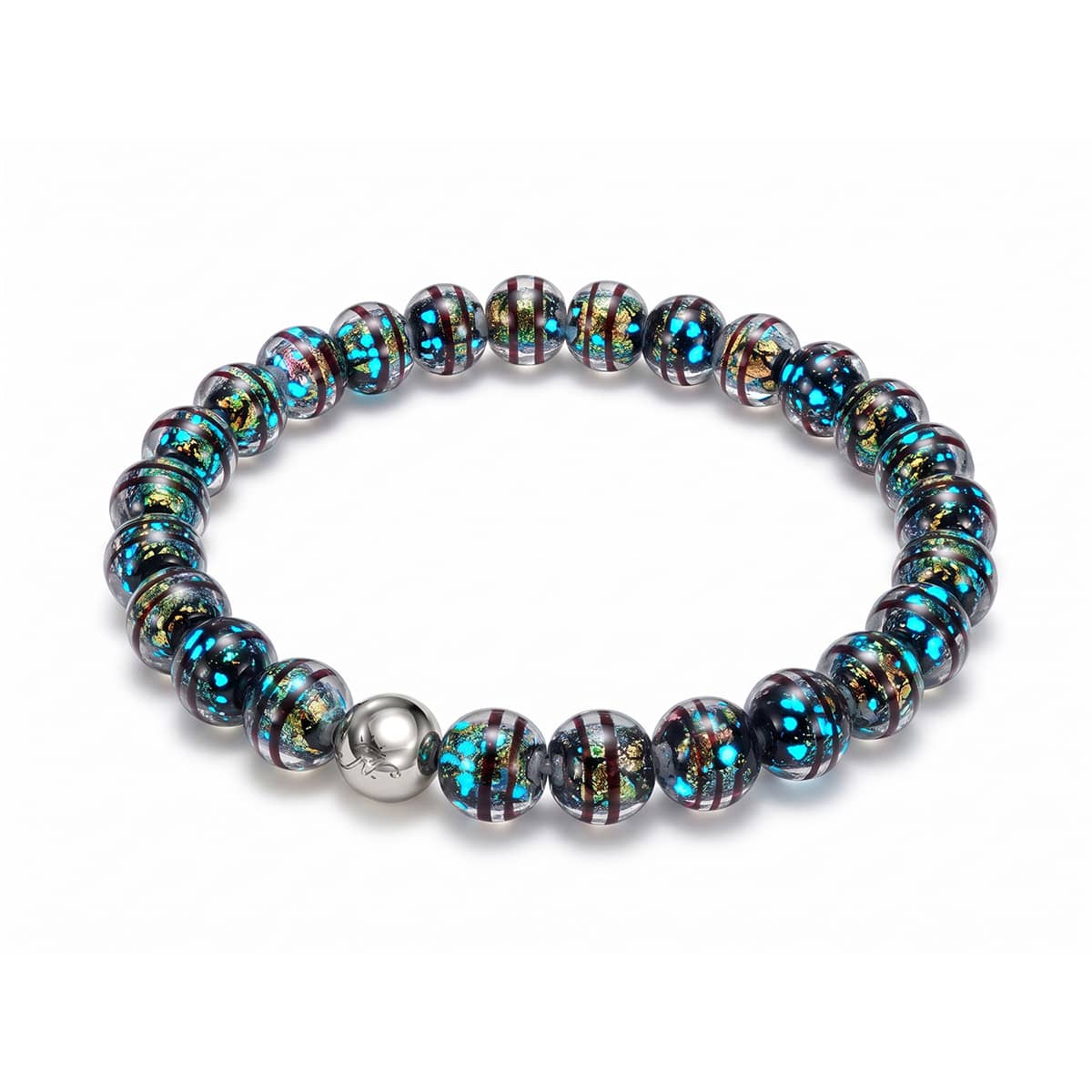 Volcanic Ember | Firework Glass Orbit Bracelet