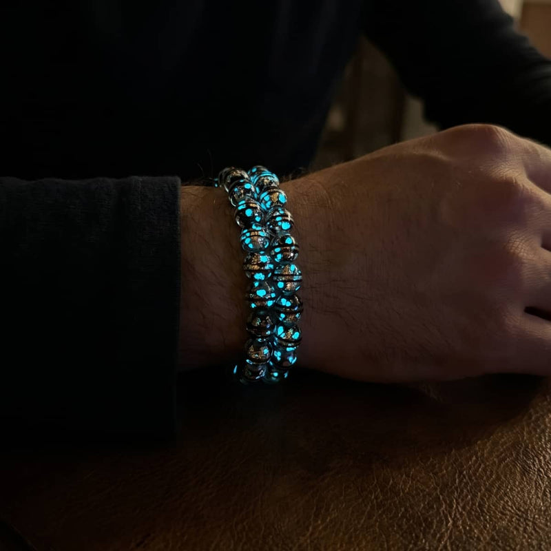 Volcanic Ember | Firework Glass Orbit Bracelet