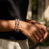 Lilac | Firefly Glass Bloomswirl Bracelet