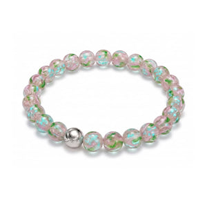 Pink | Firefly Glass Bloomswirl Bracelet