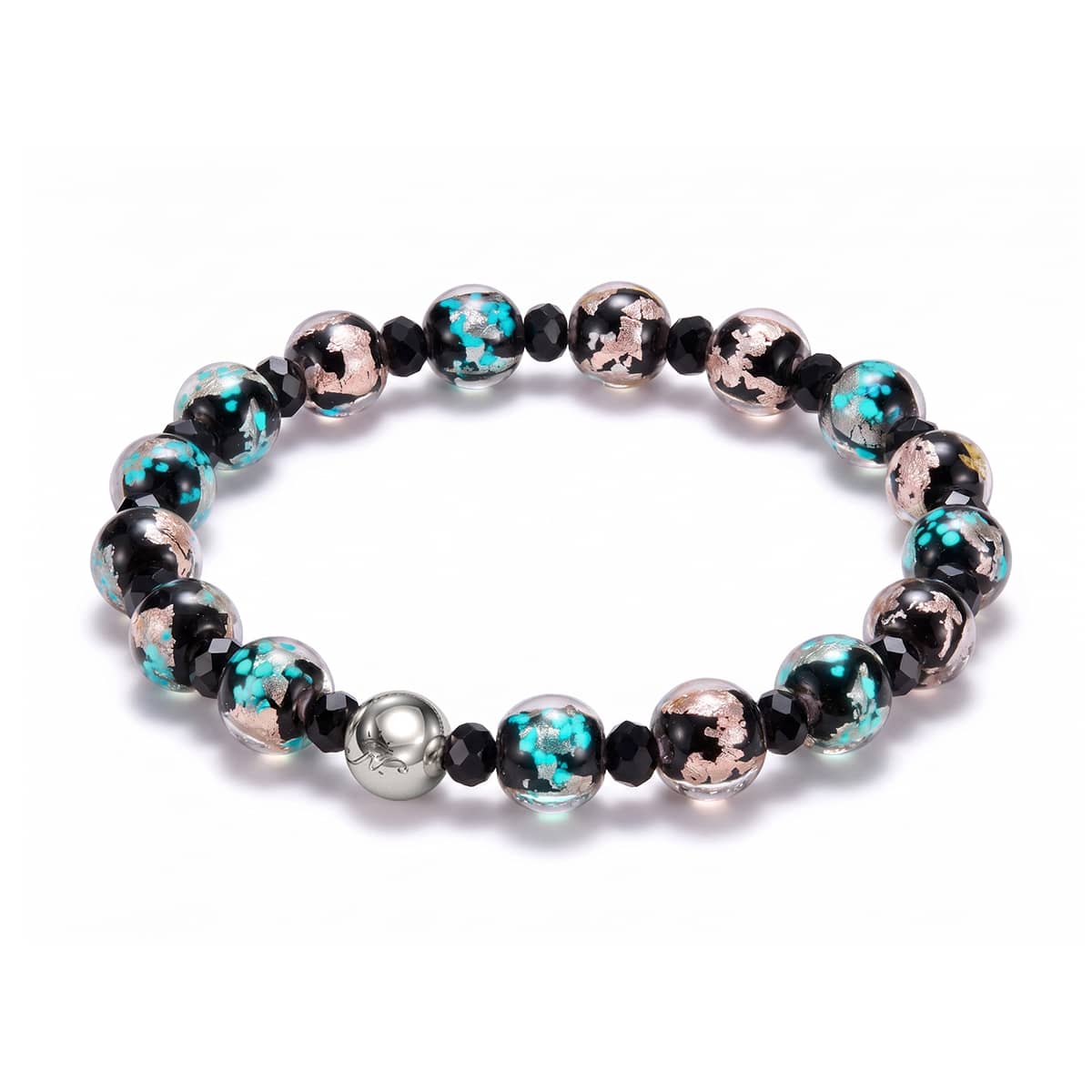 Éclipse Vanilla | Bracelet en cristal de verre lunaire