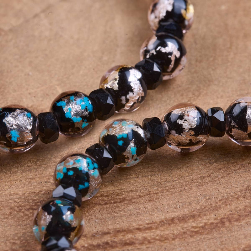 Éclipse Vanilla | Bracelet en cristal de verre lunaire
