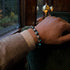 Éclipse Vanilla | Bracelet en cristal de verre lunaire