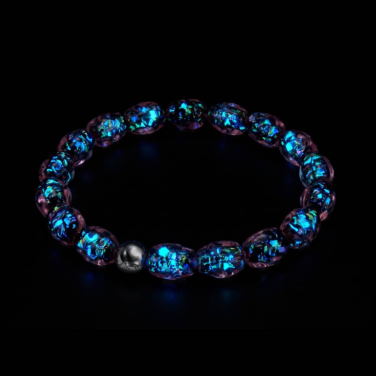 Potion Rosé | Firework Glass Bracelet Micro Cailloux