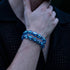 Potion de topaze | Firework Glass Bracelet Micro Pebble