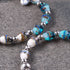 Foggy Cliffs | Tiger Glass Oval Bracelet