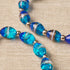 Cobalt Coast | Tiger Glass Oval Bracelet