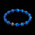 Cobalt Coast | Tiger Glass Oval Bracelet