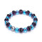 Vêpe violette | Firefly Glass Bracelet Chauve-souris