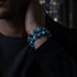 Vêpe violette | Firefly Glass Bracelet Chauve-souris