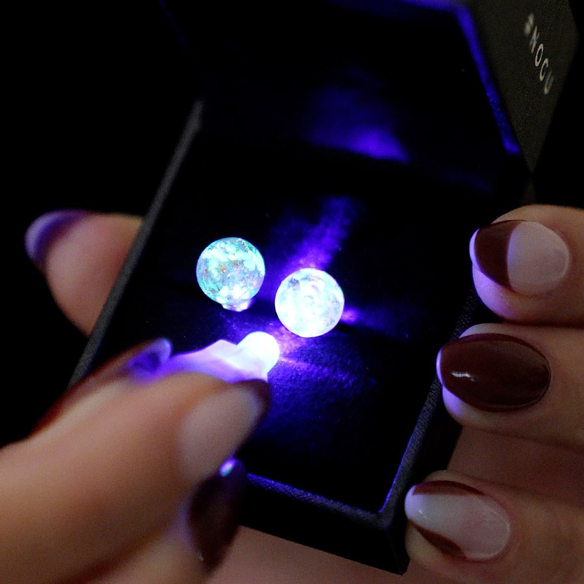 BOUCLES D'OREILLES FIREFLY GLASS™