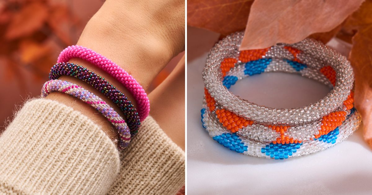 HIMALAYA GLASS BRACELETS