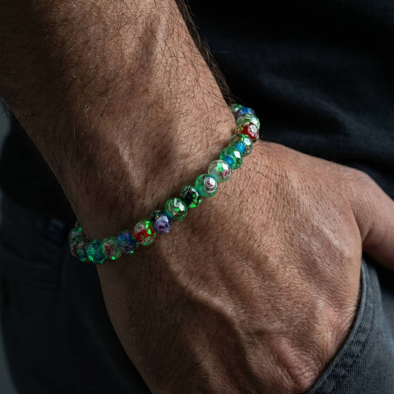 Fleurs sauvages | Bracelet en diamants en verre Firefly