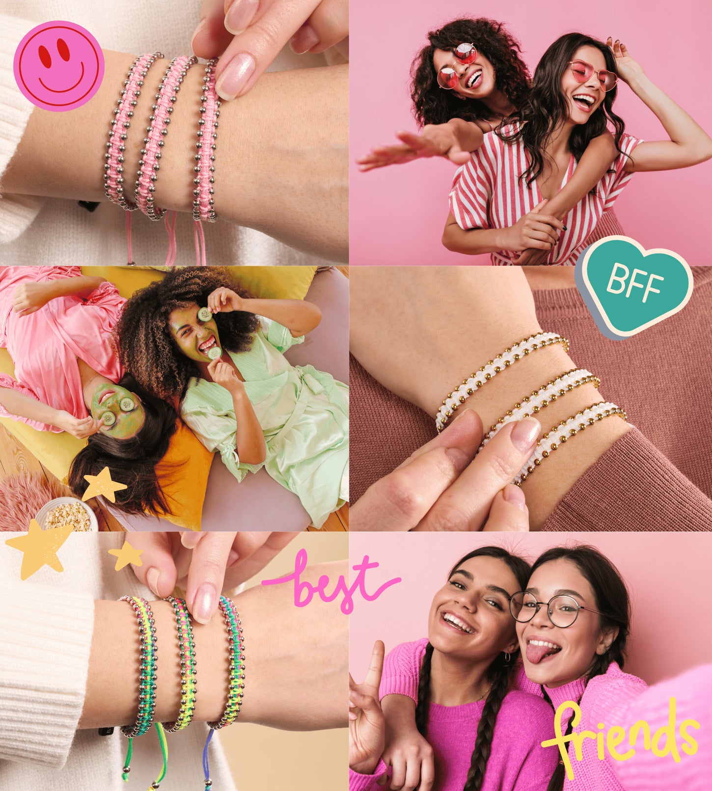 BRACELETS À POIS DE L'AMITIÉ
