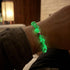 Bracelet en diamants en verre Firefly | Zinnia vert