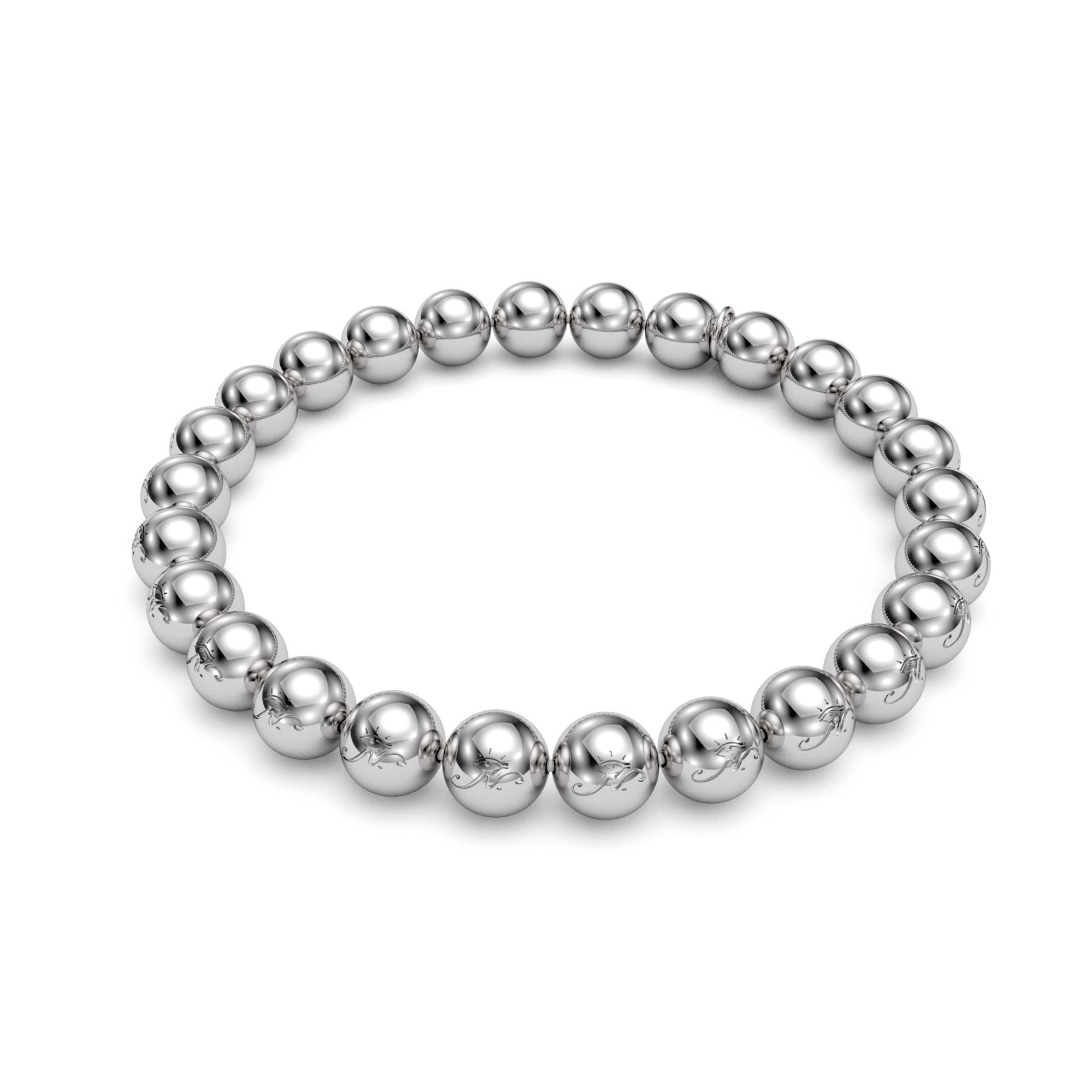 NOGU Essential Hardware Bracelet | 8mm Silver