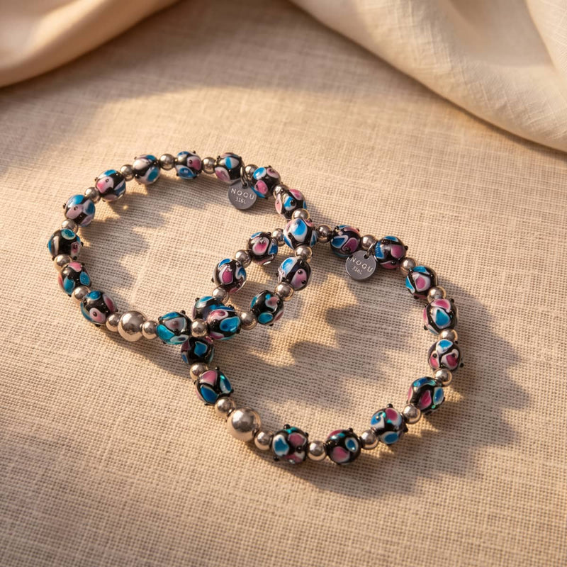 Myrtille | Firefly Glass Bracelet Tulipe