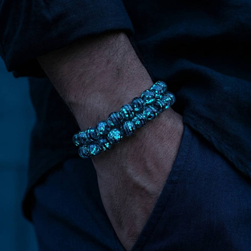 Aurore boréale | Firework Glass Bracelet Orbit