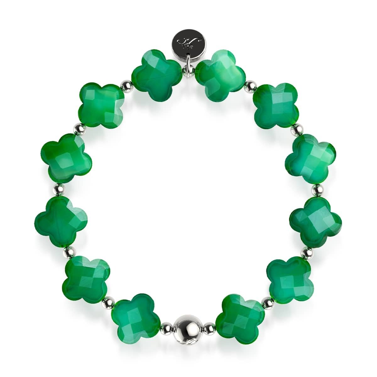 Emerald Luck | Clover Bracelet