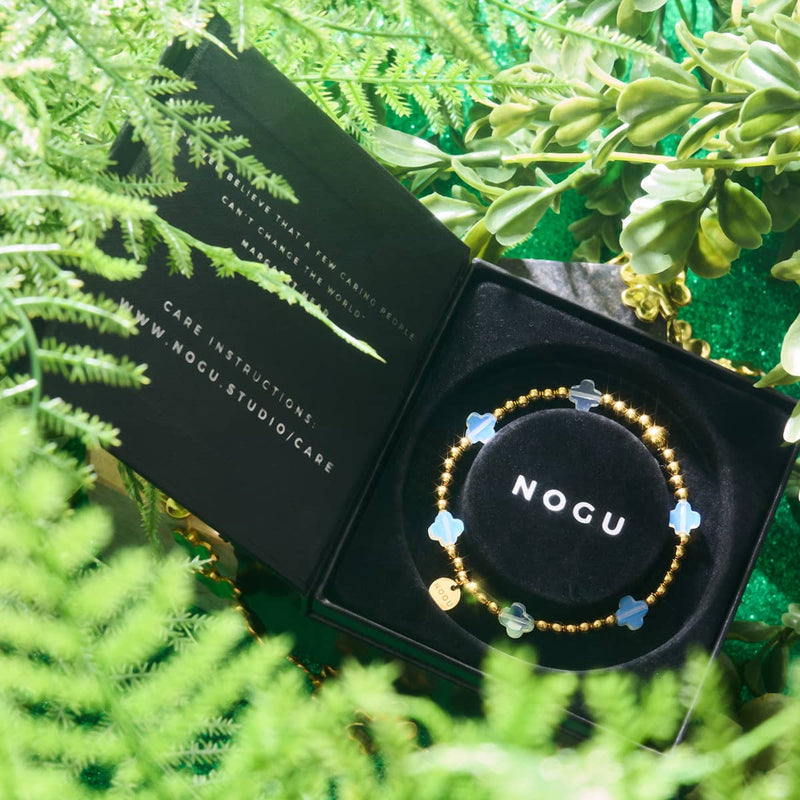 Moonlit Shamrock | Gold | Clover Essence Bracelet
