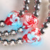 Bracelet Crimson Swirl | Essence de cœur lumineux