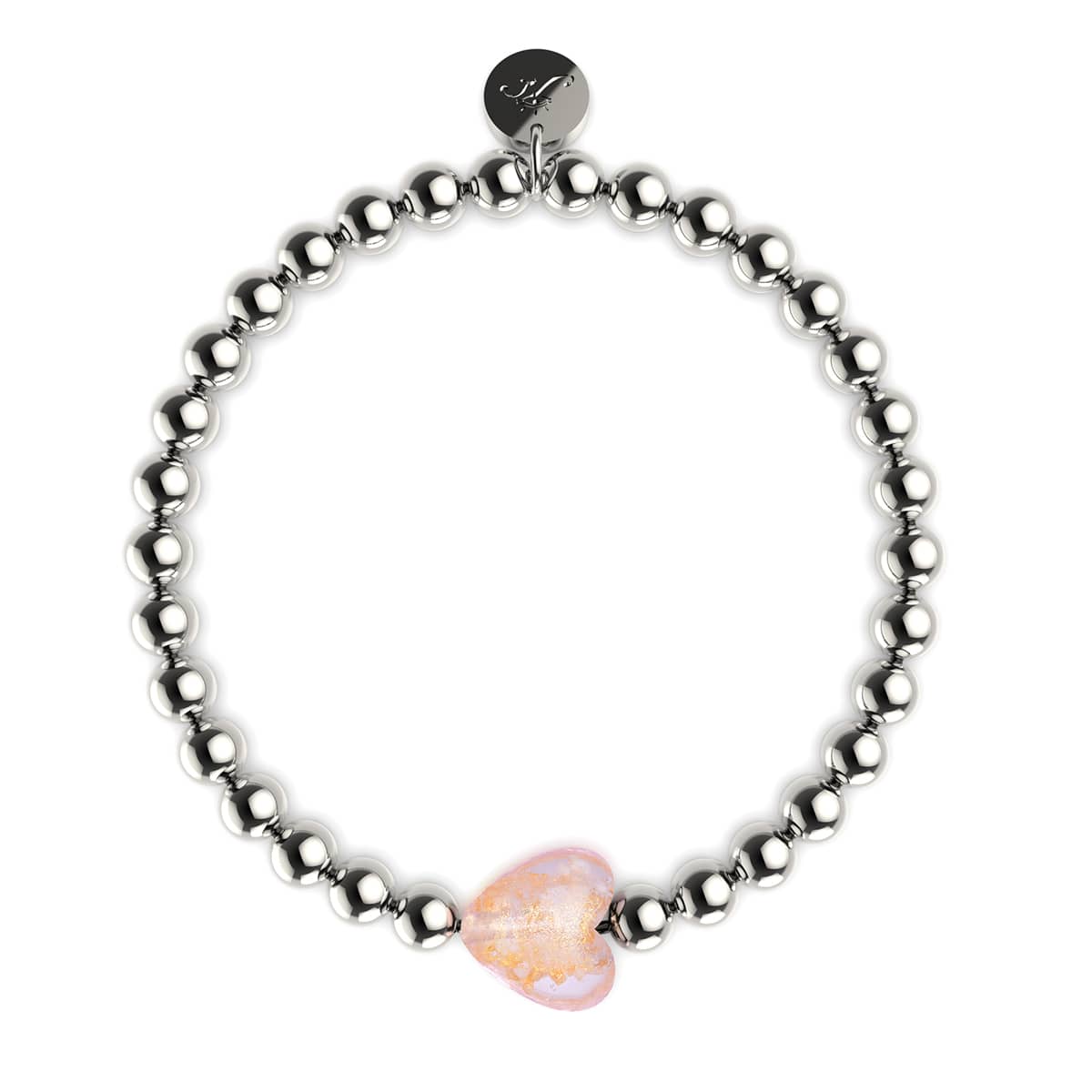 Bracelet Essence de Cœur Lumineux | Doré Rose